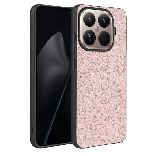 Onegif Mi 15T Bright Simli Kapak - Pembe