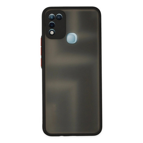 İnfinix 10 Play Kılıf Montreal Kapak - Siyah