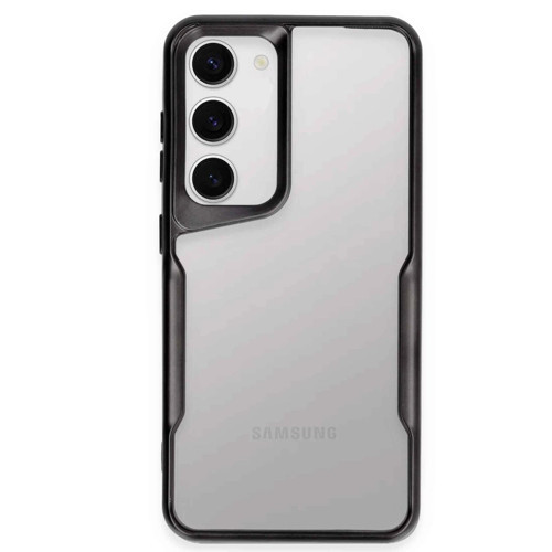 Galaxy S23 Kılıf Boyi Kapak - Siyah