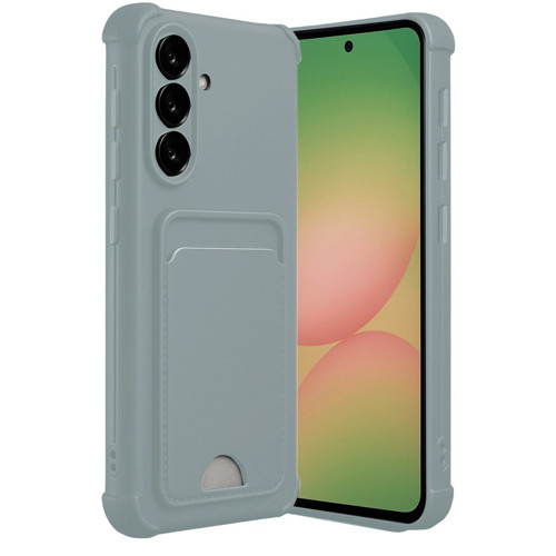 Galaxy A56 Kılıf Kelvin Kartvizitli - Yeşil
