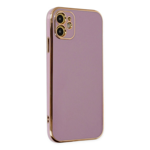 İphone 12 Kılıf Volet - Mor