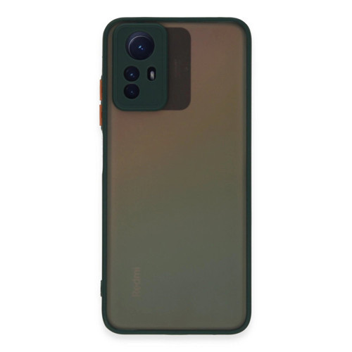 Note 12S Kılıf Montreal Kapak - Yeşil
