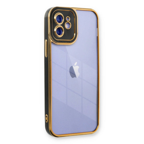 İphone 12 Kılıf Liva Lens - Siyah