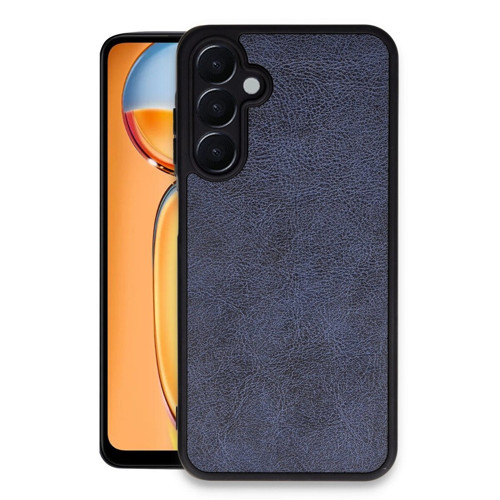 Galaxy A05S Kılıf Aras Deri Kapak - Lacivert