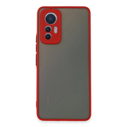 Mi 12 Lite Kılıf Montreal Kapak - Kırmızı