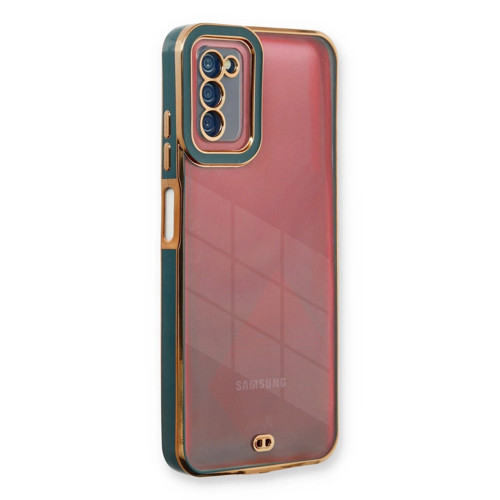 Galaxy A03S Kılıf Liva Lens - Yeşil