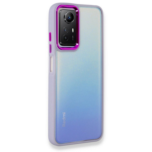 Note 12S Kılıf Dora Kapak - Lila