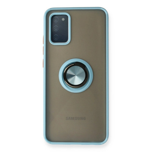 Galaxy A02S Kılıf Montreal Yüzüklü Kapak - Buz Mi