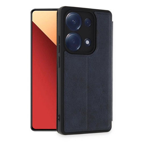 Note 13 4G Kılıf Flip Cover - Lacivert