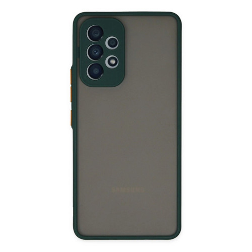 Galaxy A53 5G Kılıf Montreal Kapak - Yeşil