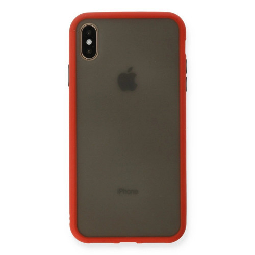 İphone Xs Kılıf Montreal Kapak - Kırmızı