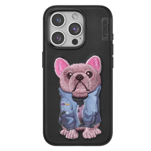 Venco İphone 14 Cute Desenli Kapak - Siyah