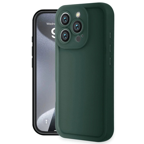 İphone 16 Kılıf Viera - Koyu Yeşil