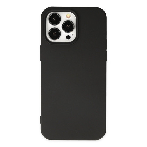 İphone 15 Kılıf Nano İçi Kadife - Siyah