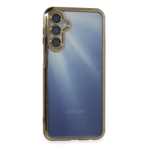 Galaxy A35 5G Kılıf Lensli - Gold