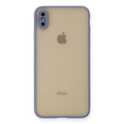 İphone Xs Kılıf Montreal Kapak - Gri