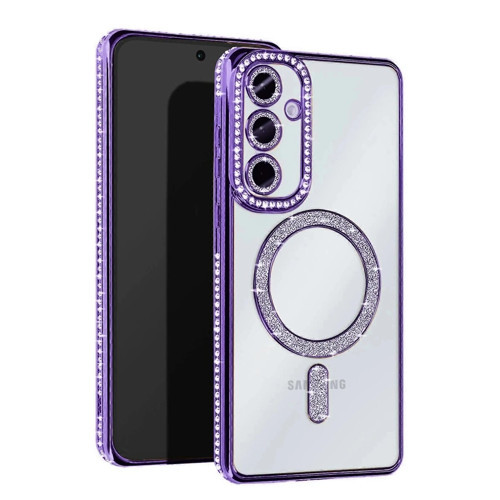 Galaxy S23 Fe Joke Simli Magneticsafe Kılıf - Derin Mor
