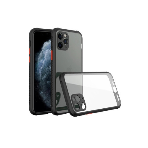 İphone 11 Kılıf Miami Şeffaf - Siyah