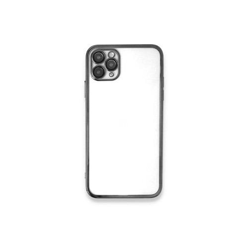 İphone 11 Kılıf Lensli - Gümüş