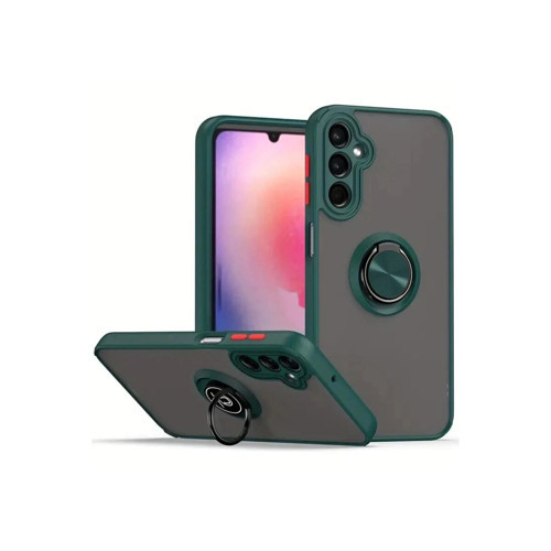 Galaxy A17 5G Montreal Yüzüklü Kapak - Yeşil