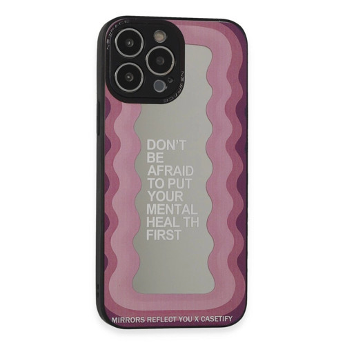İphone 13 Kılıf Mirror Desenli Kapak - Mirror - 11