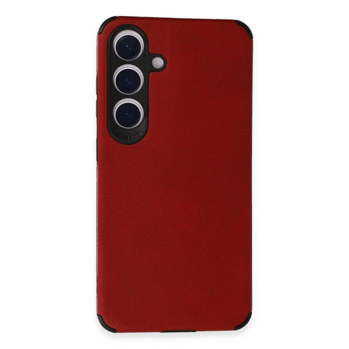 Galaxy S24 Kılıf Loop Deri - Kırmızı