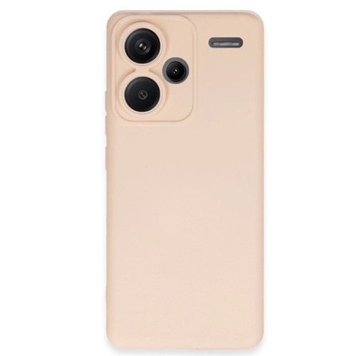 Note 13 Kılıf Nano İçi Kadife - Pudra