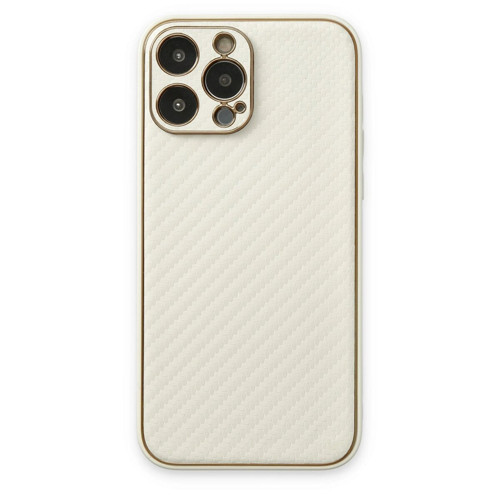 İphone 13 Kılıf Co Karbon - Beyaz
