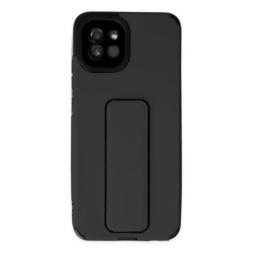 Galaxy A03 Kılıf Mega Standlı - Siyah