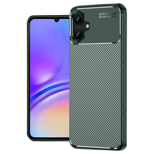 Galaxy A06 Kılıf Auto Fus Karbon Kapak - Koyu Yeşil