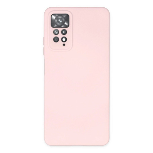 Note 11 Kılıf Nano İçi Kadife - Pudra