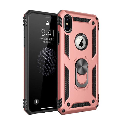 İphone Xs Kılıf Sofya Yüzüklü Kapak -