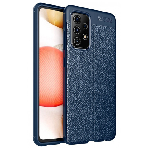 Galaxy A72 Kılıf Auto Fus Kapak - Lacivert