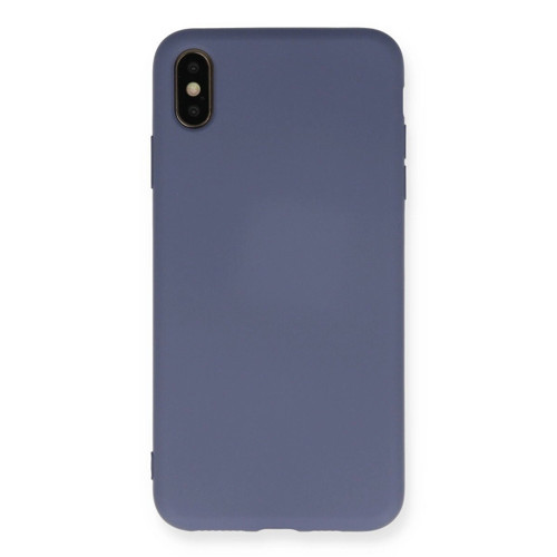 İphone Xs Kılıf Nano İçi Kadife - Gri