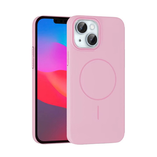 İphone 15 Broş Magsafe Kapak - Pembe