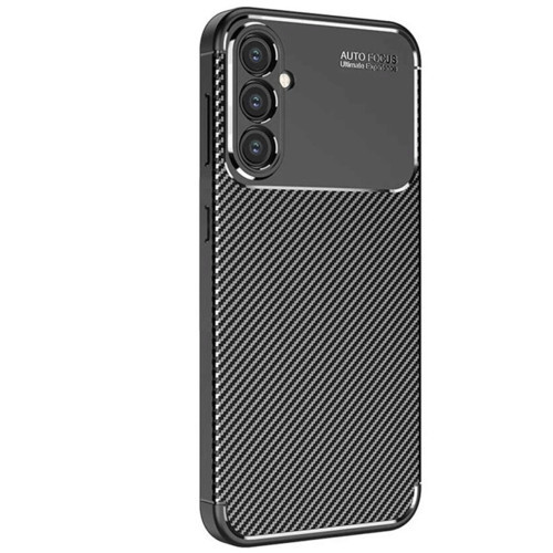 Galaxy S25 Kılıf Auto Fus Karbon Kapak - Siyah
