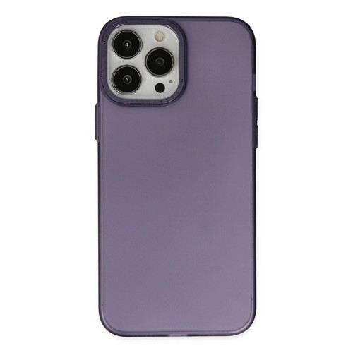 İphone 14 Kılıf Modos Metal Kapak - Mor