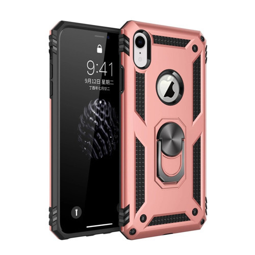 İphone Xr Kılıf Sofya Yüzüklü Kapak -