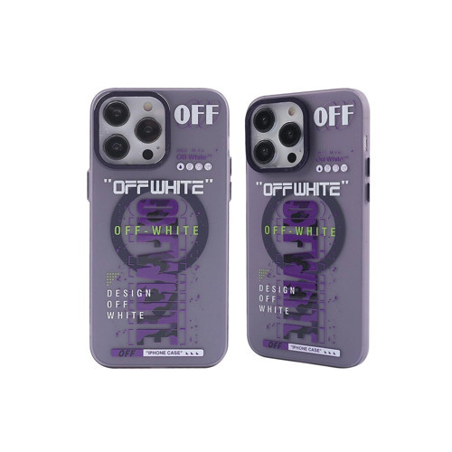 İphone 14 Kılıf Apollo Magneticsafe Desenli Kapak - Apollo Mor - 3