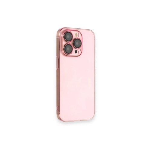 İphone 14 Kılıf Armada Lensli Kapak - Gold