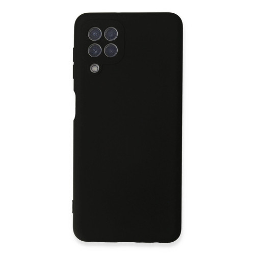 Galaxy A22 Kılıf Nano İçi Kadife - Siyah