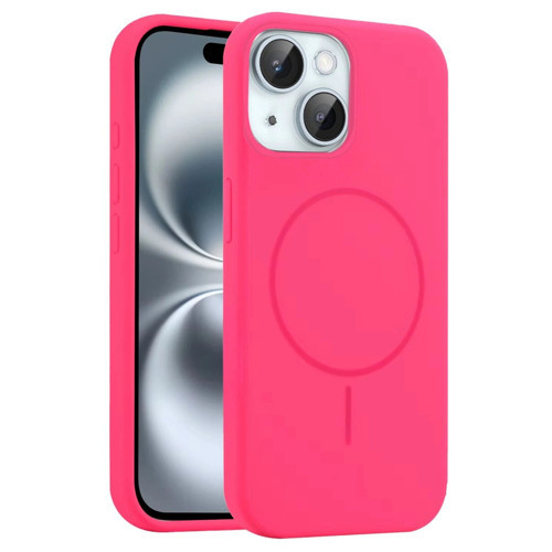 İphone 14 Kılıf Jully Magsafe Kapak - Pembe