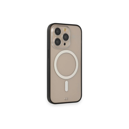 İphone 14 Kılıf Grand Magneticsafe Kapak - Siyah