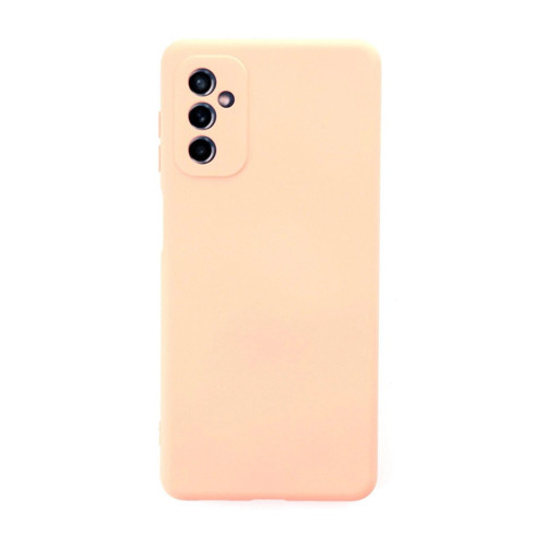 Galaxy M52 5G Kılıf Nano İçi Kadife - Pudra