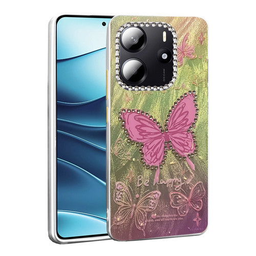 Note 14 4G Kılıf Blade Aynalı Desenli Kapak - Desen 5