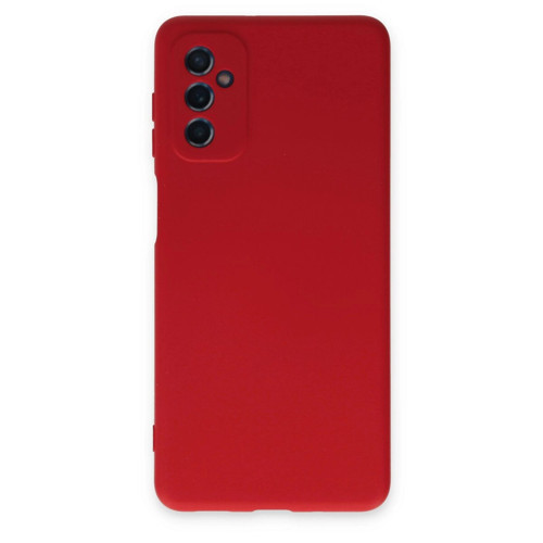 Galaxy M52 5G Kılıf Nano İçi Kadife - Kırmızı
