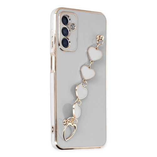 Galaxy A14 4G Kılıf Esila - Beyaz