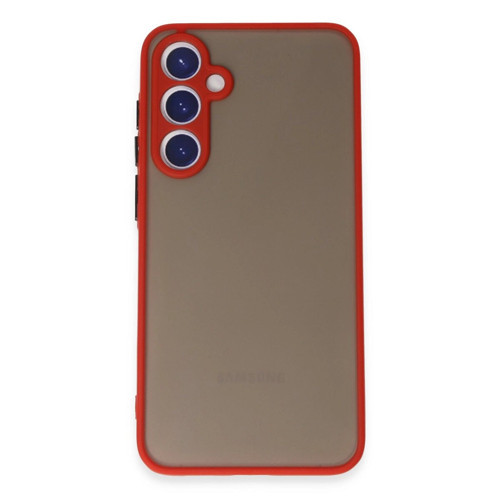Galaxy S23 Kılıf Montreal Kapak - Kırmızı