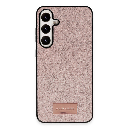 Onegif Galaxy A05S Bright Simli Kapak - Pembe
