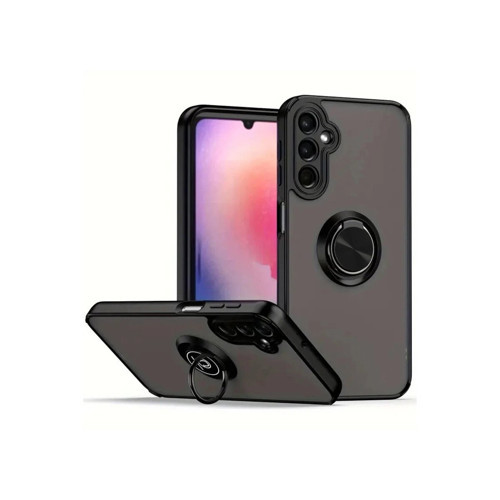 Galaxy A17 5G Montreal Yüzüklü Kapak - Siyah